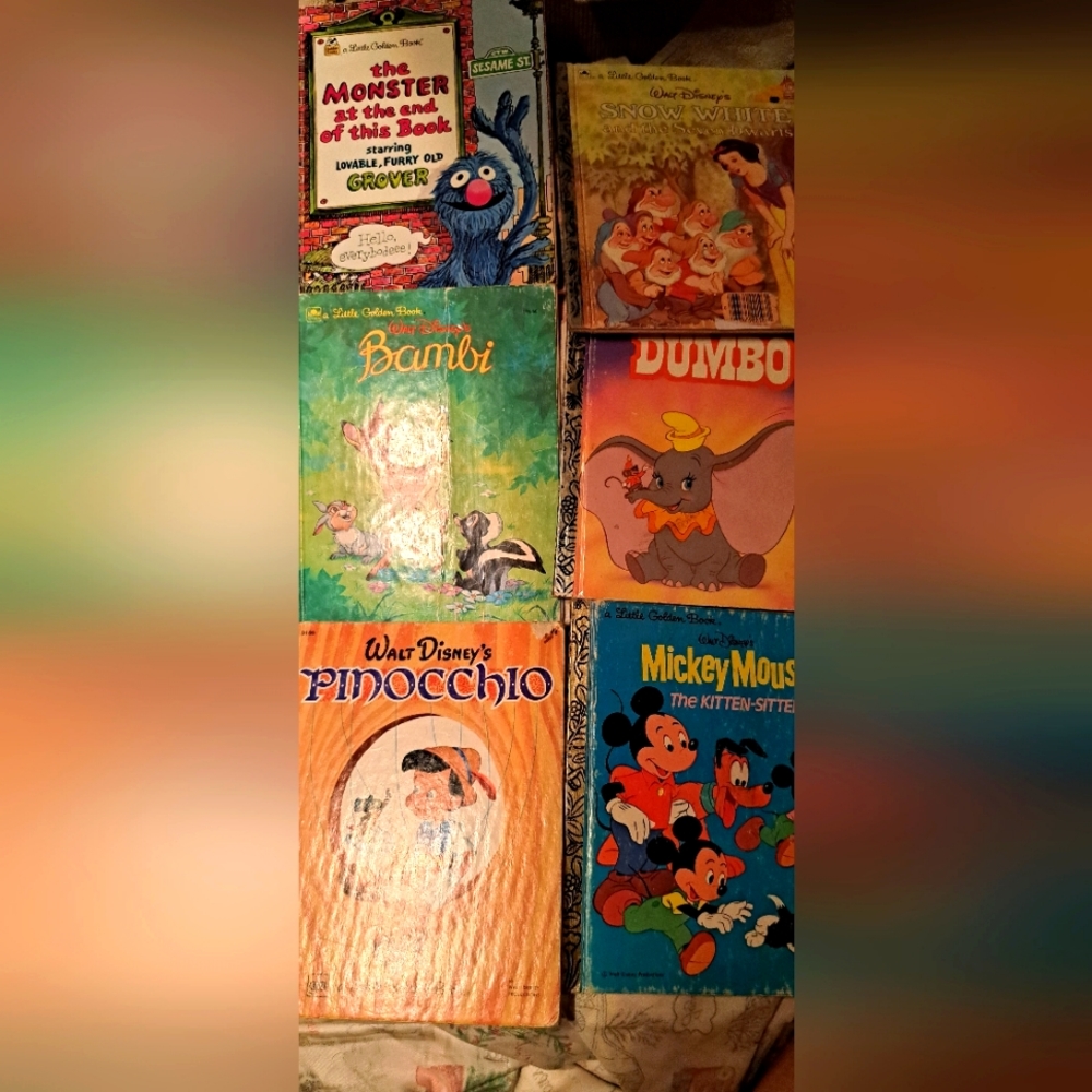 Lot Of 6 "A Little Golden Book" Legends Of The Past Special Vintage EDITIONS